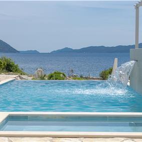 Luxury 5 Bedroom Beachfront Villa near Dubrovnik, Sleeps 11-12